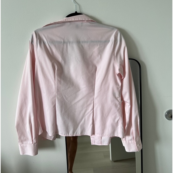 Light pink button down size 4 - Picture 2 of 2